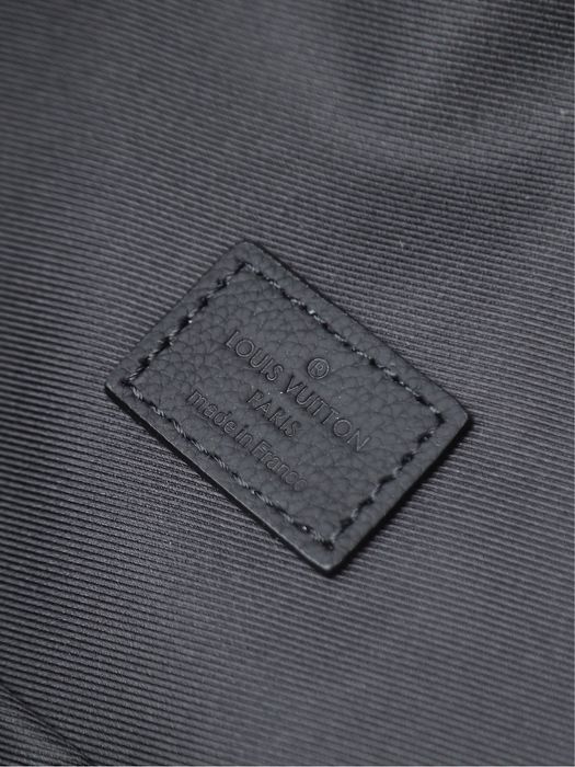 Louis Vuitton Discovery рюкзак мужской черный кожаный портфель ранец