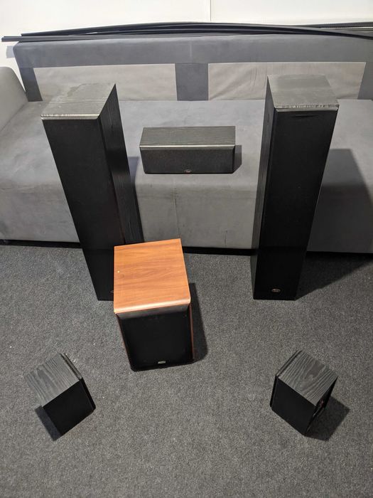 Kino domowe Yamaha subwoofer Magnat