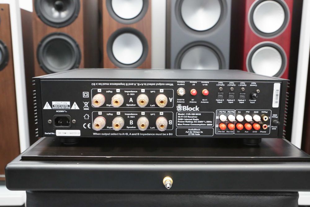 Block CVR-100 MK III all-in-one wzmacniacz odtwarzacz CD tuner