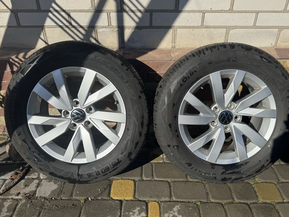 Колеса R16 шини та диски комплект 5*112  Volkswagen