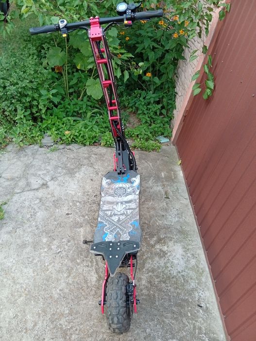 Електросамокат Tesla 2800 (2500Wх2 60 V 30 Ah) повнопривідний