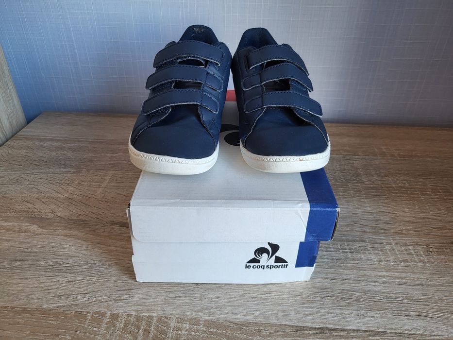 Продам шкіряні кеди (кросівки) для хлопчика Le Coq Sportif розмір 35