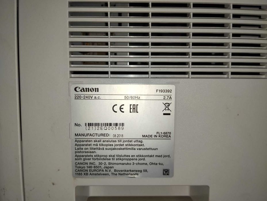 Лазерный черно-белый МФУ-принтер Canon imageRUNNER 2206iF