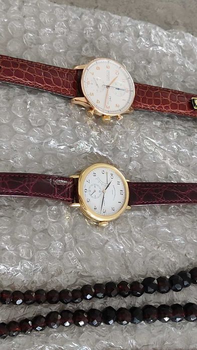 Eberhard & Co. 8 jours złoto 750 gold 18K złoty zegarek