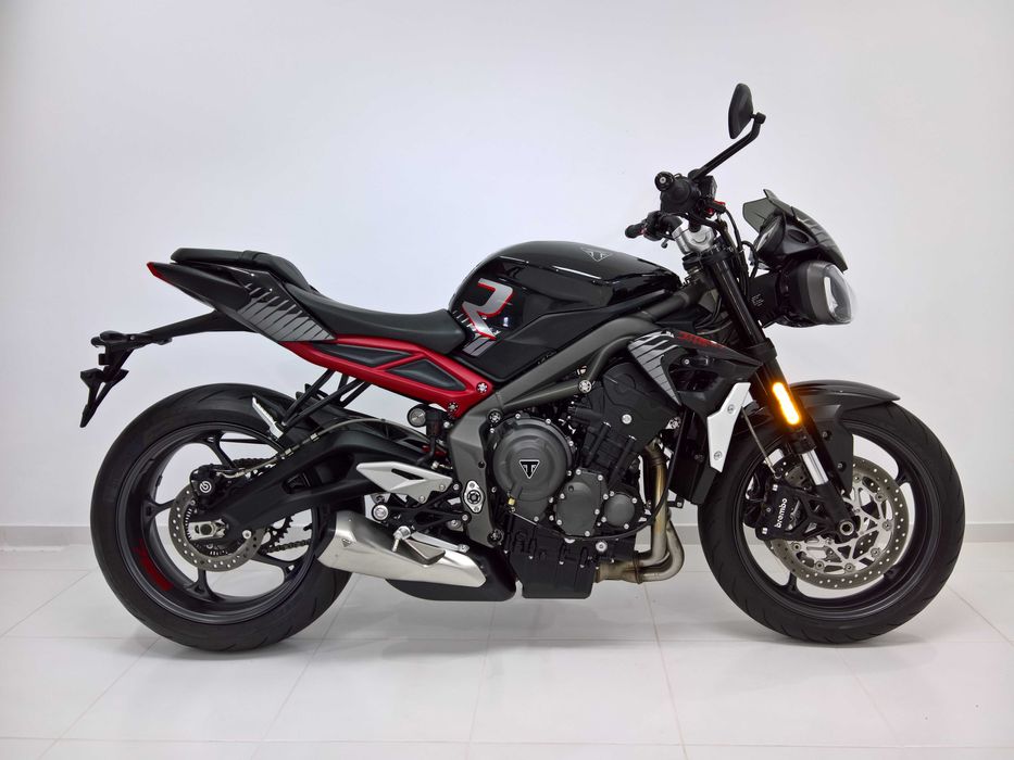 TRIUMPH STREET TRIPLE 765 R RS Obniżony Bezwypadkowy Oryginał 5742km