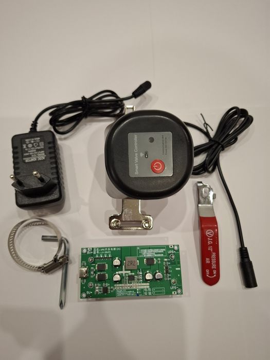 Розумний кран Антипотоп Tuya Wi-Fi | Електропривід | Працює в Блекаут