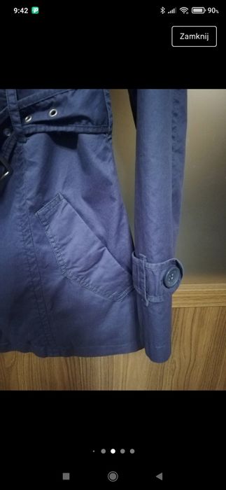 Płaszcz trencz Taranko rozm 36 wiosna  płaszczyk