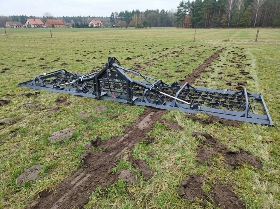 Od ręki - Włóka Łąkowa Polowa Metal-Technik 2m - 8m Brona | Dostawa