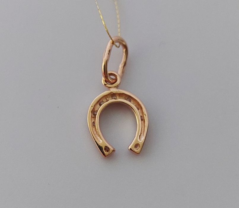 Золота підвіска "Підкова " 585 проба нова