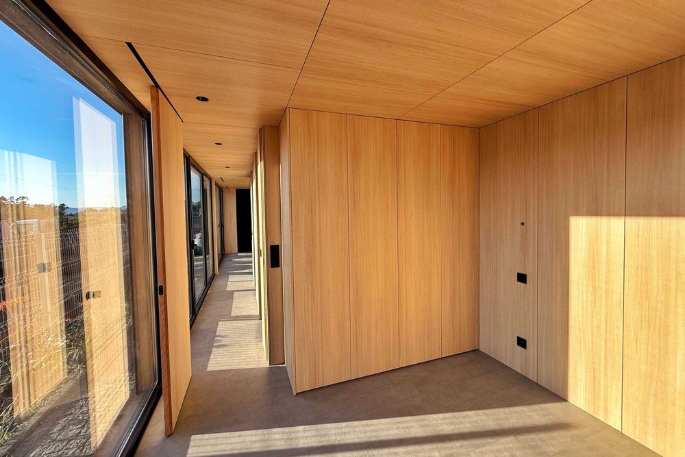 Módulo pré-fabricado T1+1 de 43 m²