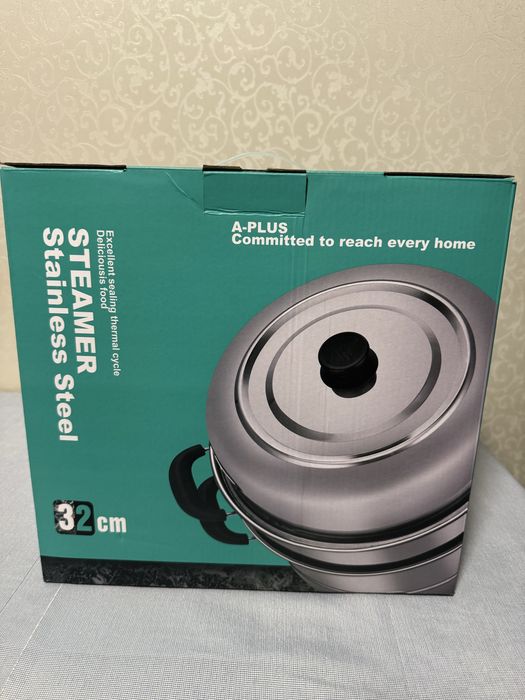 Пароварка нова нердавіюча сталь