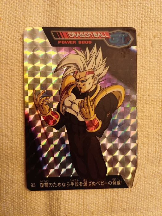 Cartas Dragon Ball GT 1997 (Japão)