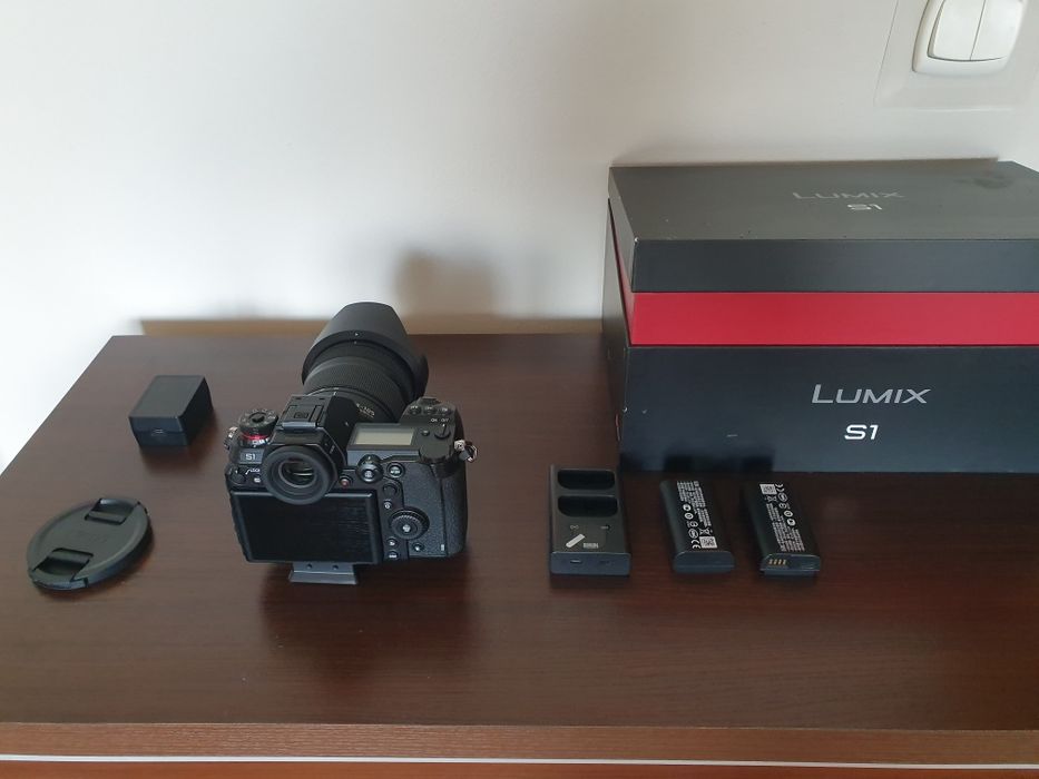 Aparat Lumix S1 + obiektyw Lumix 24-105 f4