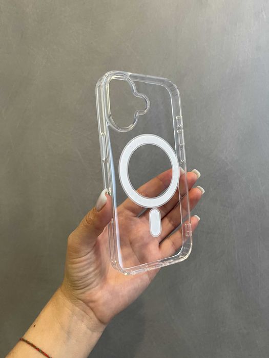 Чохол Clear Magsafe для iPhone 17 чохол айфон 17 чехол