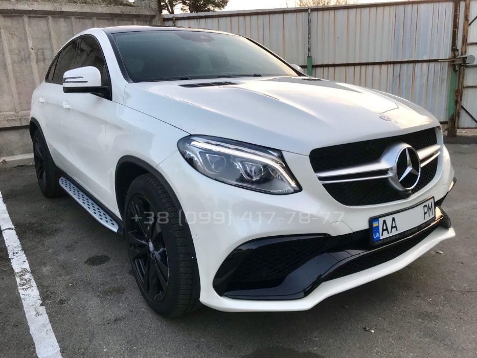Обвес Mercedes GLE63 AMG GLE Coupe W292 C292 W166 Бампер Решетка