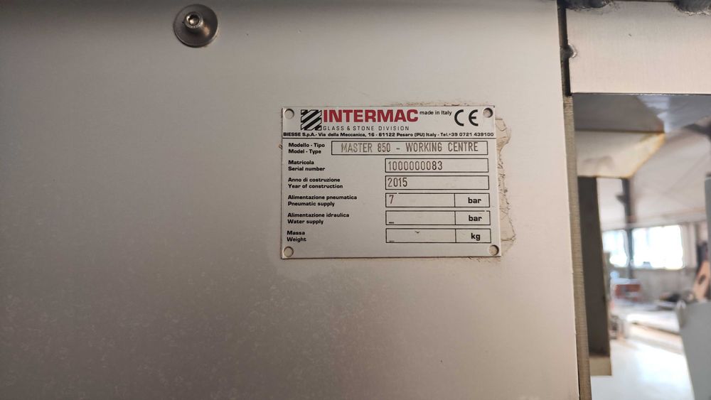 Frezarka CNC do kamienia INTERMAC MASTER 850