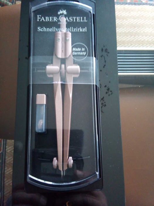 Compasso Faber-Castell para uso escolar, NOVO!