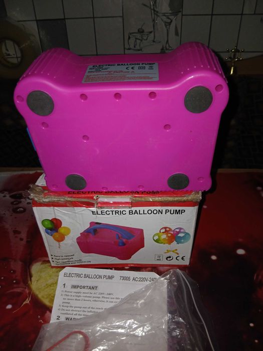 Пристрій для надування кульок