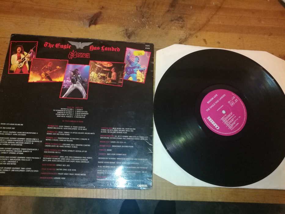 SAXON (METAL) - The Eagle Has Landed (Live)  LP