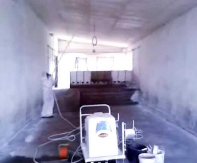 Bielenie, Mycie Malowanie Obory Kurnika Obór Kurników Hali Magazynu