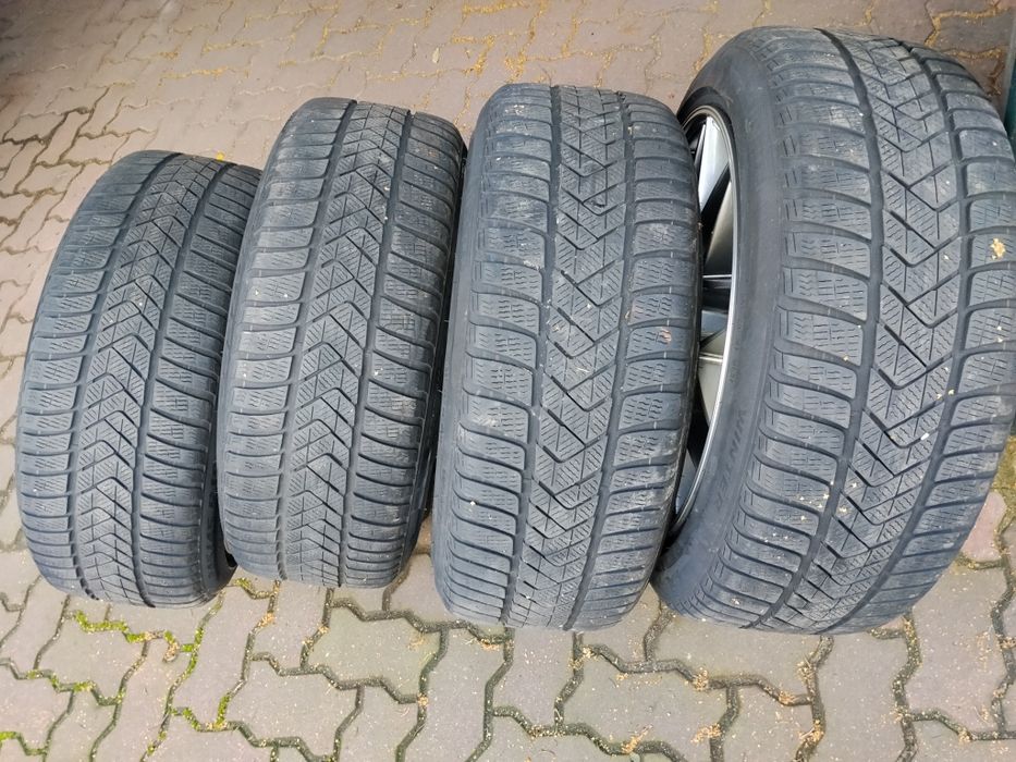 Felgi 19 AEZ Crest 5x112 ZIMA Audi Mercedes VW  Seat Skoda 245 45R19 Pirelli