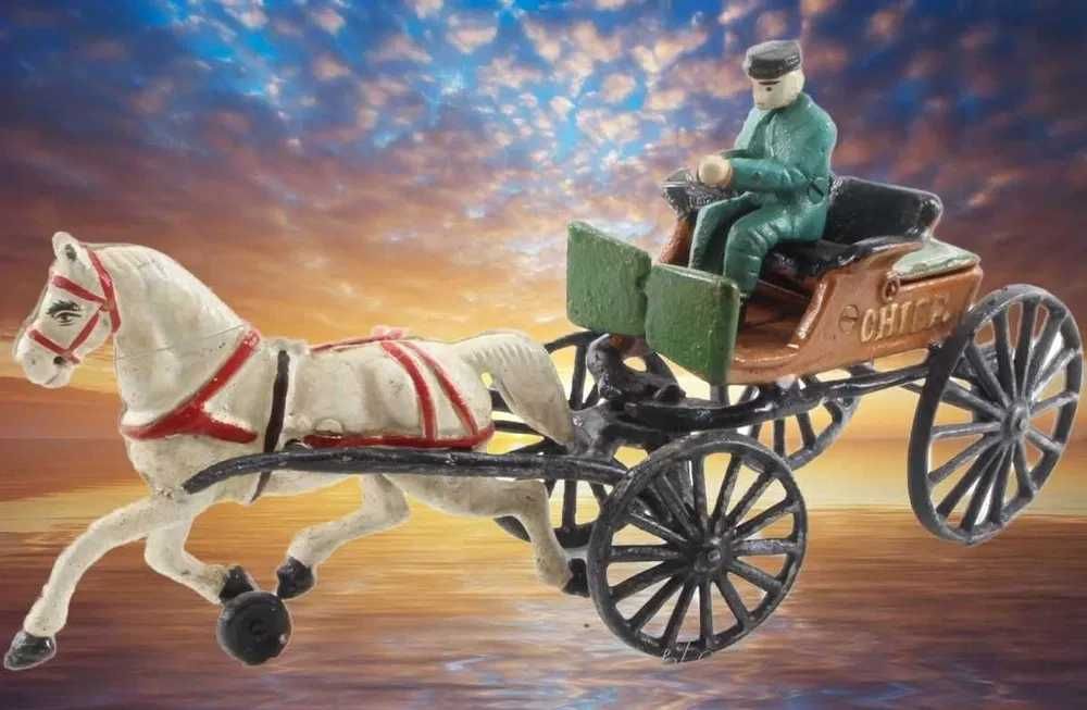 Повозка Телега Бричка Тачанка Извозчик Металл