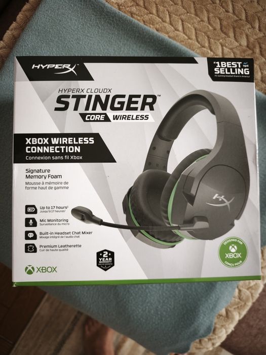 Headphones hyperx cloudx
STINGER