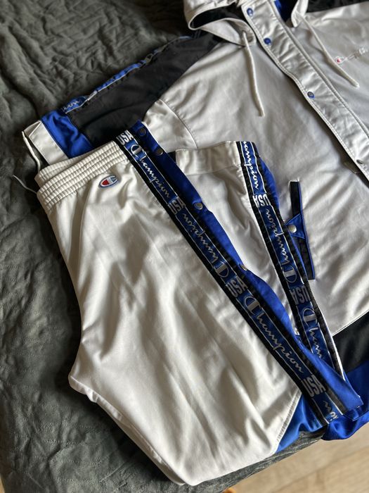 Old school vintage retro Dres komplet dresowy champion USA biały