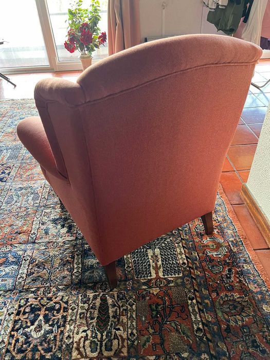 Conjunto Poltronas e Sofá Vermelhos Vibrante (Como Novos)