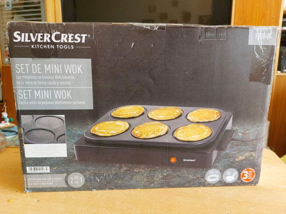 Placa de cozinhar silver crest