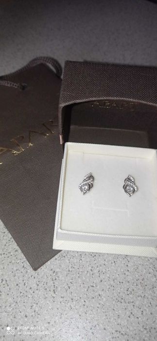 Srebrne kolczyki Apart