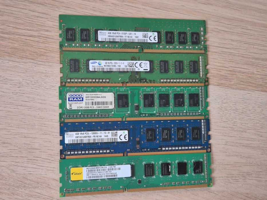 Zestaw pamięci RAM DDR3 do PC – mix marek