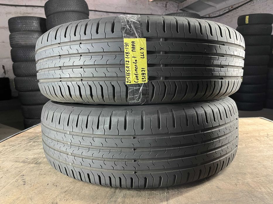 LS1971 Літні шини 215/65r17 Continental ContiEcoContact 5 ПАРА