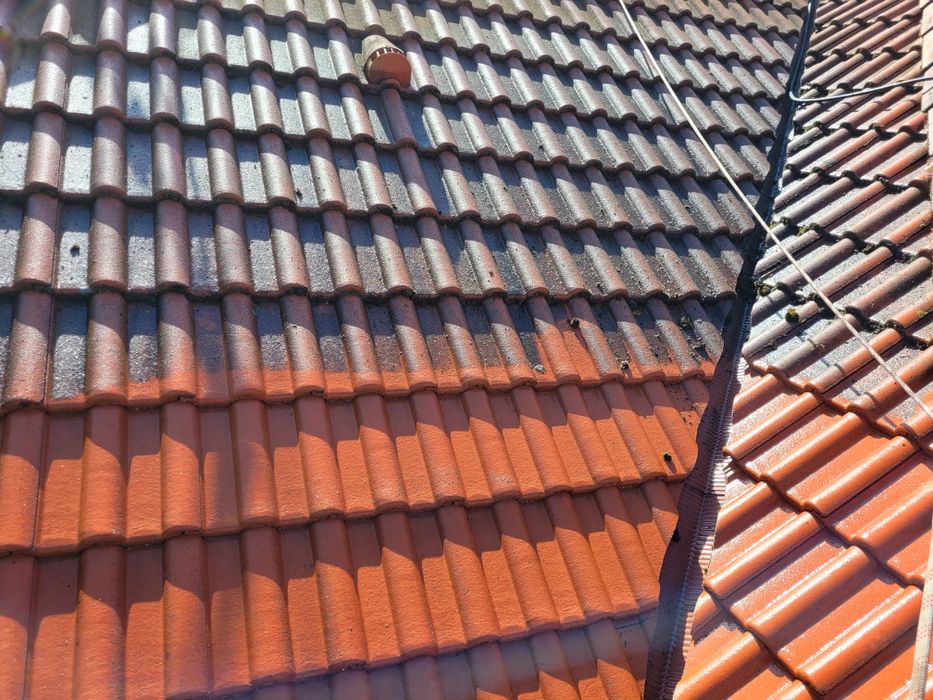 Mycie dachów, elewacji.