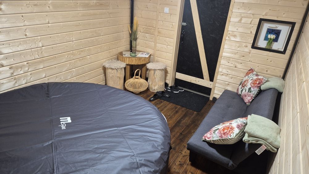 Domek na Kaszubach z jacuzzi