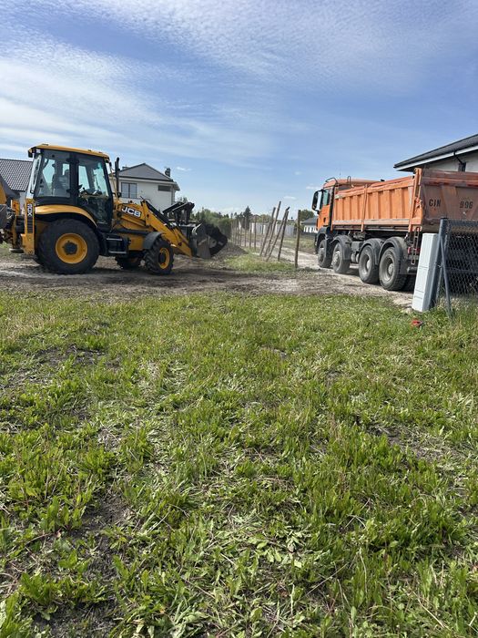 Usługi Koparko - Ładowarką Prace ziemne Utwardzanie terenu Wywóz Gruzu