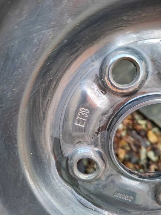 4X100 Felgi Stalowe TOYOTA YARIS III 15 Cali + Nakrętki + Ori Kołpaki