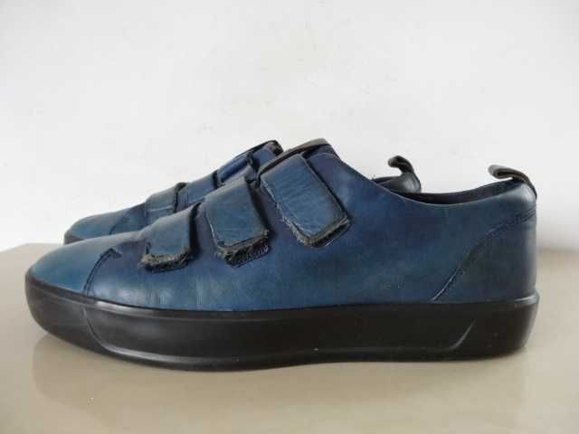 Buty ECCO SOFT 8 roz 42 Na Rzepy Półbuty Skóra