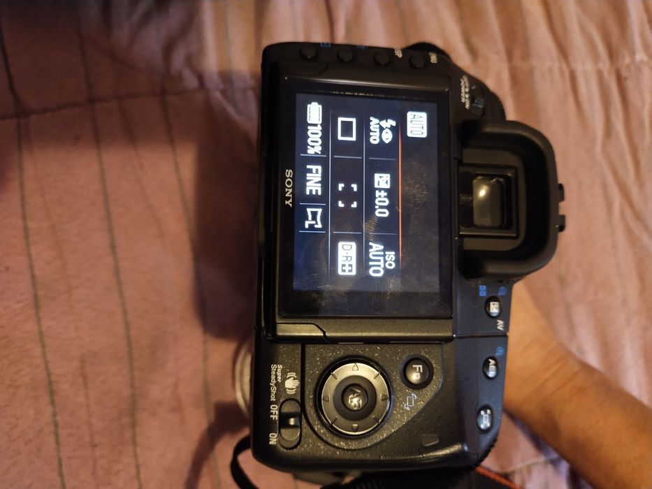 máquina fotográfica sony dslr-a350