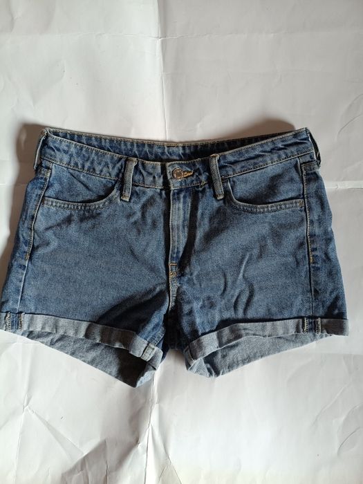 Szorty jeansowe, dżinsowe marki H&M,rozmiar S