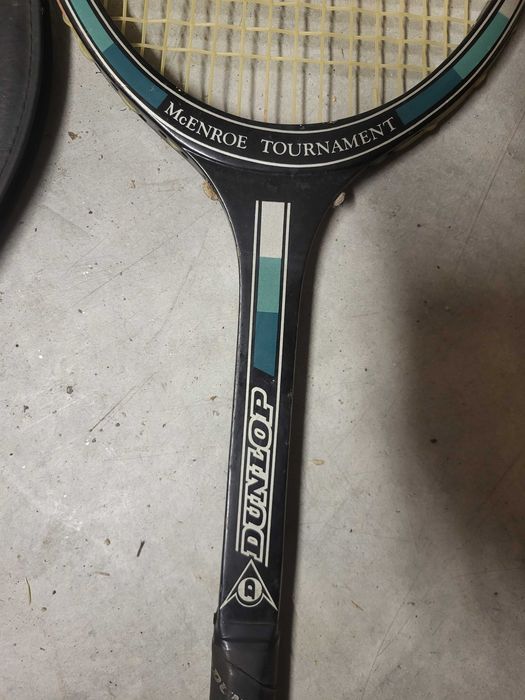 Conjunto Vintage Raquetes - “McEnroe Tournament”, Dunlop