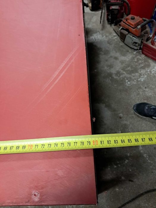 mesa de inox, com tampo de pvc