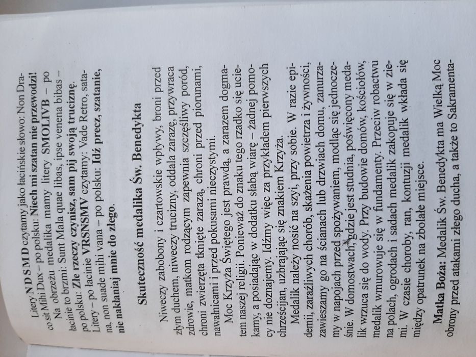 Prezent Bransoletka św.Benedykt