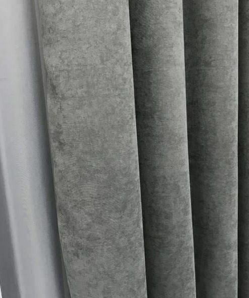 Сірі  штори  нові