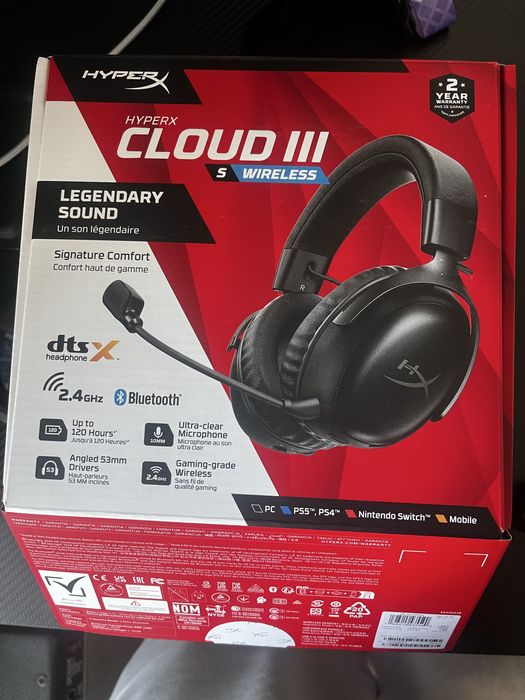 Hyper x cloud lll s wireless