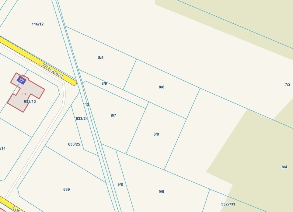 Działki budowlane Korwin