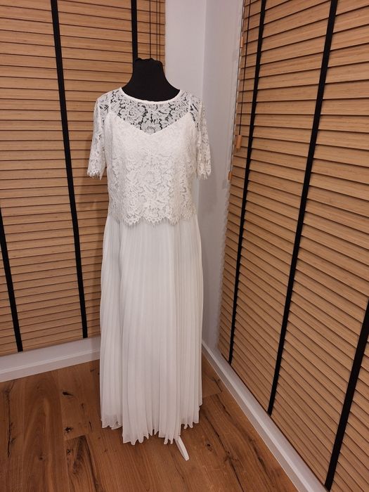 Apart, damska sukienka ślubna/koktajlowa, r. 42