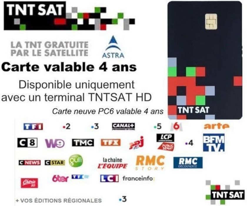 Cartão TNT Sat 4anos