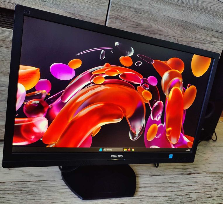 Monitor Philips 241S6Q 24" FullHD IPS DisplayPort DVI VGA pivot