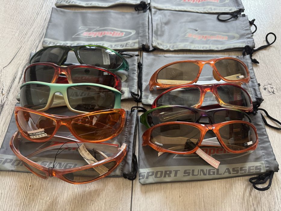 Okulary  9 sztuk polarized sportowe rowerowe zeppelin 400UV